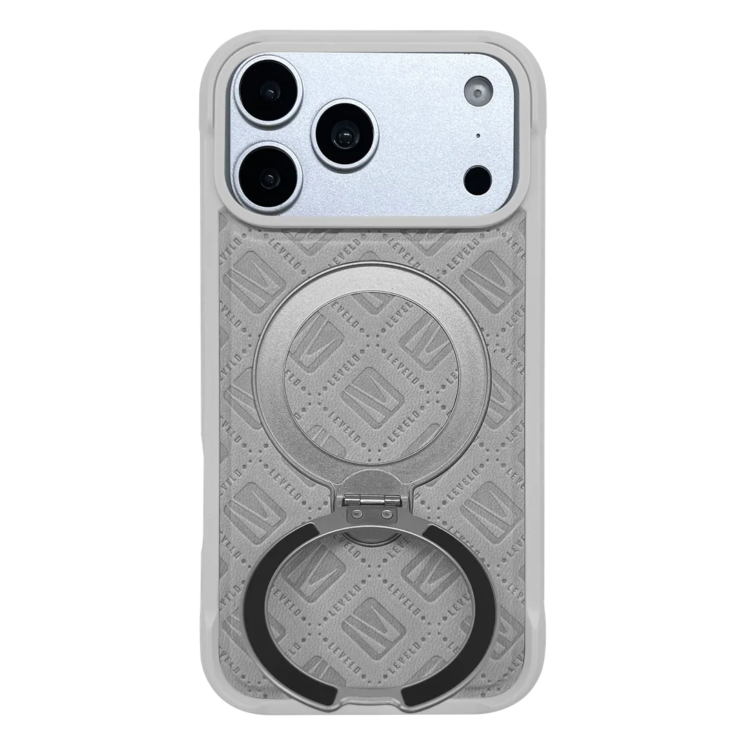 Levelo Ryde MagSafe Case with 360° Kickstand for iPhone 18/17 Pro/Pro Max