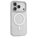 Levelo Allure PC Hard Case for iPhone 17 Pro/Pro Max - Transparent