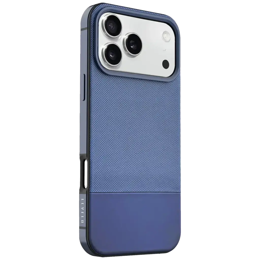Levelo Cuir Leather Hybrid Case for iPhone 17 Pro/Pro Max