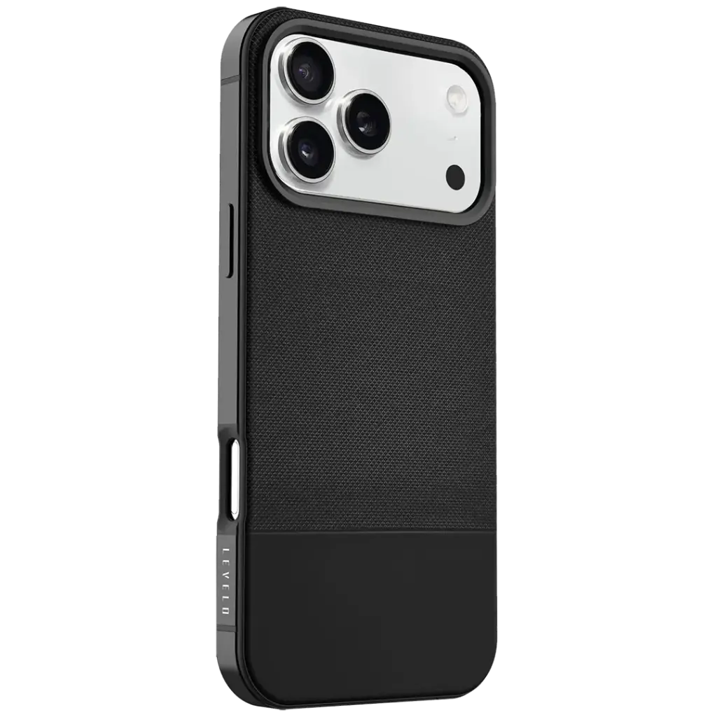 Levelo Cuir Leather Hybrid Case for iPhone 17 Pro