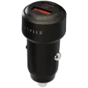 Levelo Nori Mini 60W Car Charger - Gun Grey 