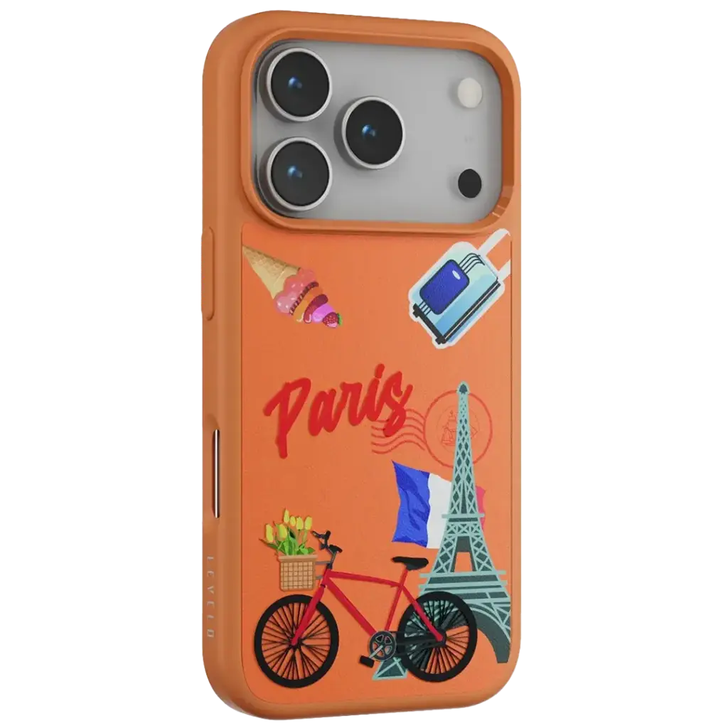 Levelo Vallo PU Leather Case for iPhone 17 Pro/Pro Max