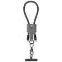 Levelo Tugo Type-C to Type-C 60W Lanyard Cable - Gray