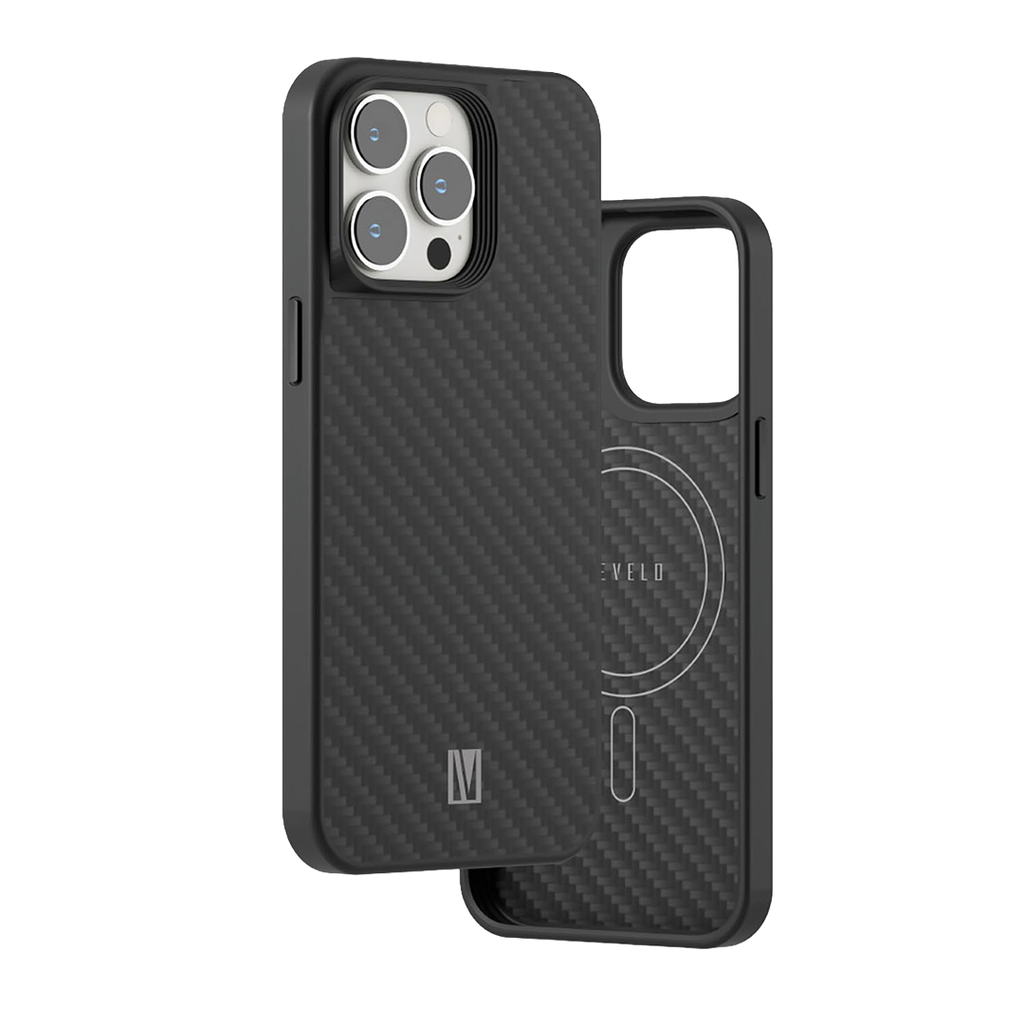 Levelo OX MagSafe Genuine Carbon Fiber Case For iPhone 14 Pro / Pro Max
