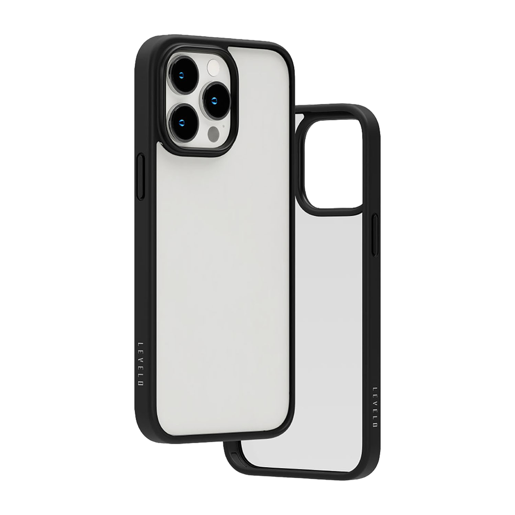 Levelo Solo Clear Back Case For iPhone 14 Series