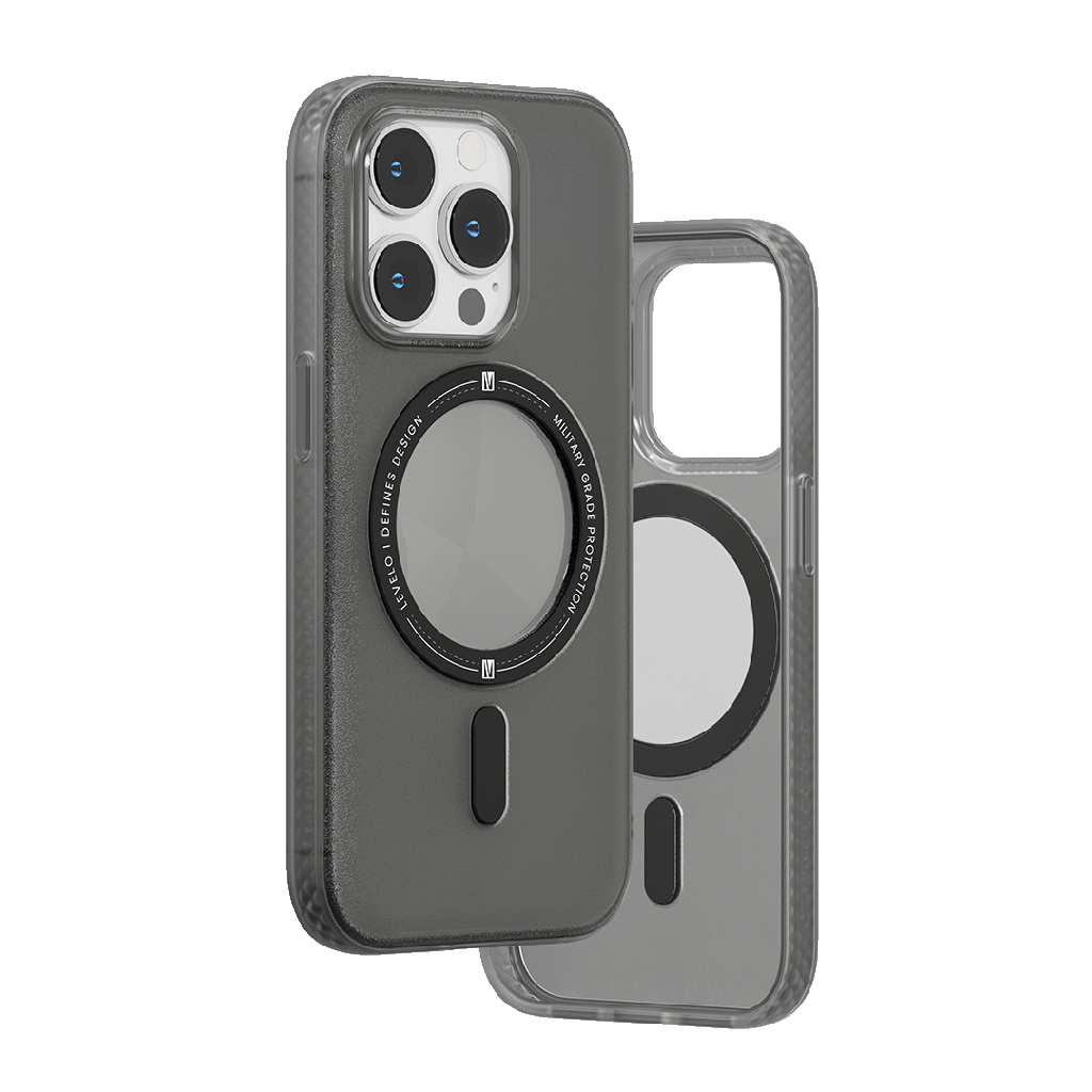 Levelo William MagSafe Clear Case For iPhone 14 Pro / Pro Max