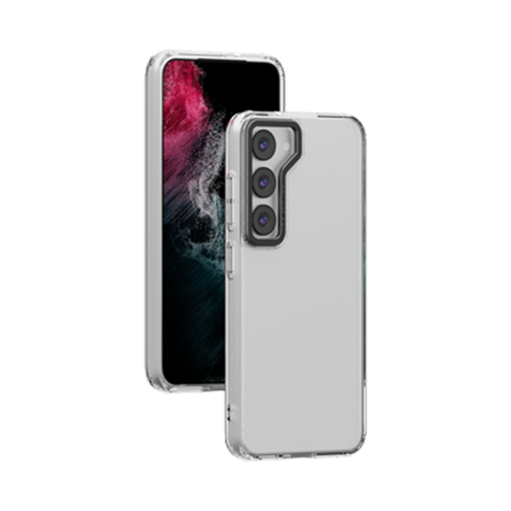Levelo Clara Metallica Ultra-Slim Clear Case For S23 