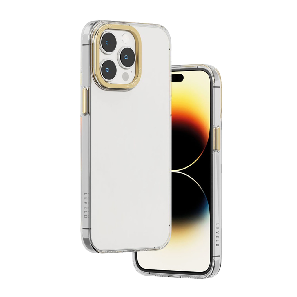 Levelo Sensa Clear Back Case iPhone 14 Series