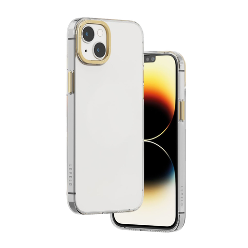 Sensa Clear Back Case (Clear/Champagne, iphone 14)