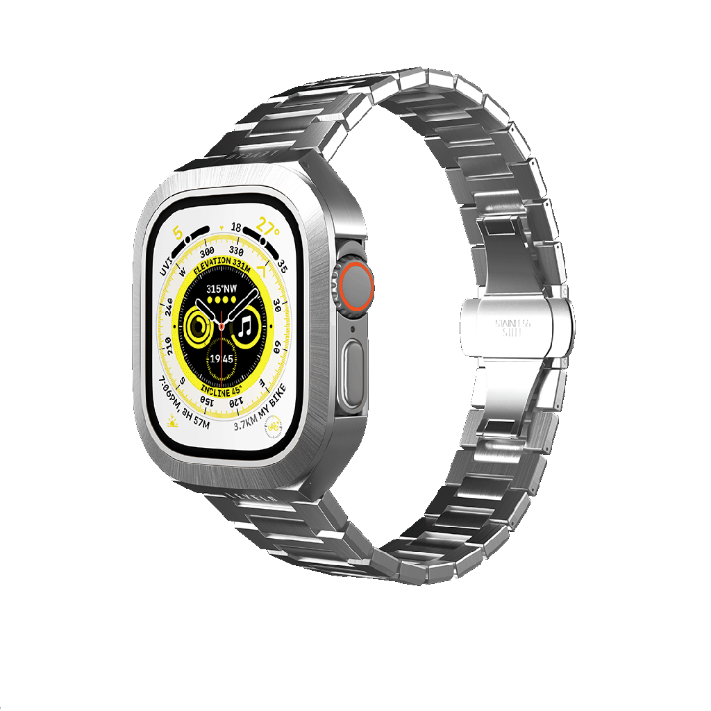 Levelo Royal Stainless Steel Apple Watch Band - 49mm