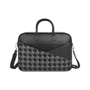 Levelo Belfort Saffiano Laptop Bag with LVL Signature Logo
