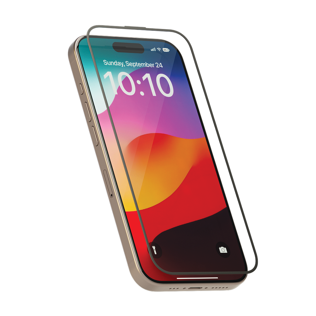 Levelo Full Screen Soft Edge Twice-Tempered Glass for iPhone 15 Series