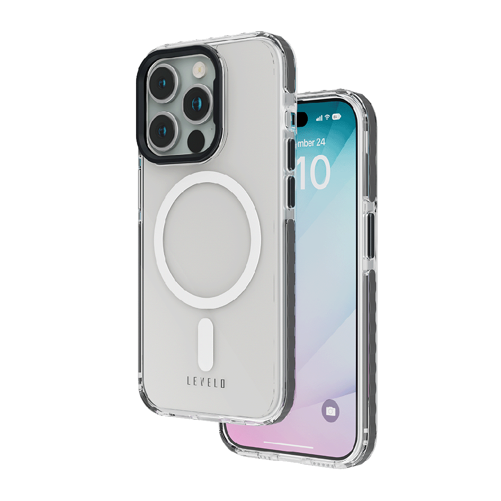 FlexiGuard MagSafe Transparent Case for iPhone 15 Pro Max / 15 Pro