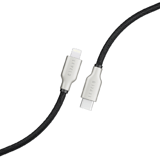 Braided USB-C to Lightning Cable 1.1m (​Black)