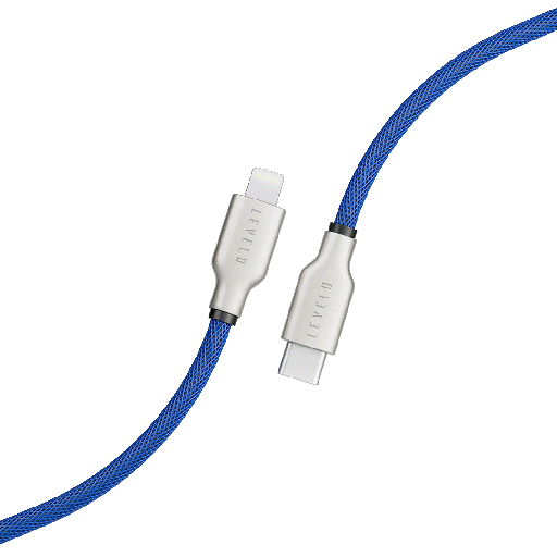 Braided USB-C to Lightning Cable 1.1m (Dark Blue)