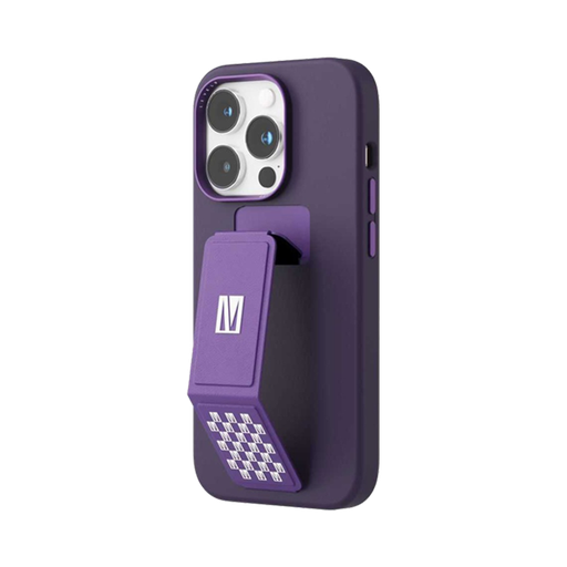 [LVMSCLG14PM] Levelo Morphix Silicone Case With Leather Grip iPhone 14 Pro Max