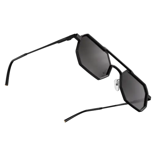 [LVLFLROSGBK] Levelo Floro UV-Guard Sunglasses - Black