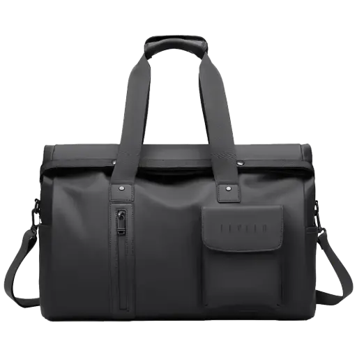 [LVLMONACOTDBK] Levelo Monaco Travel Duffle Bag - Black