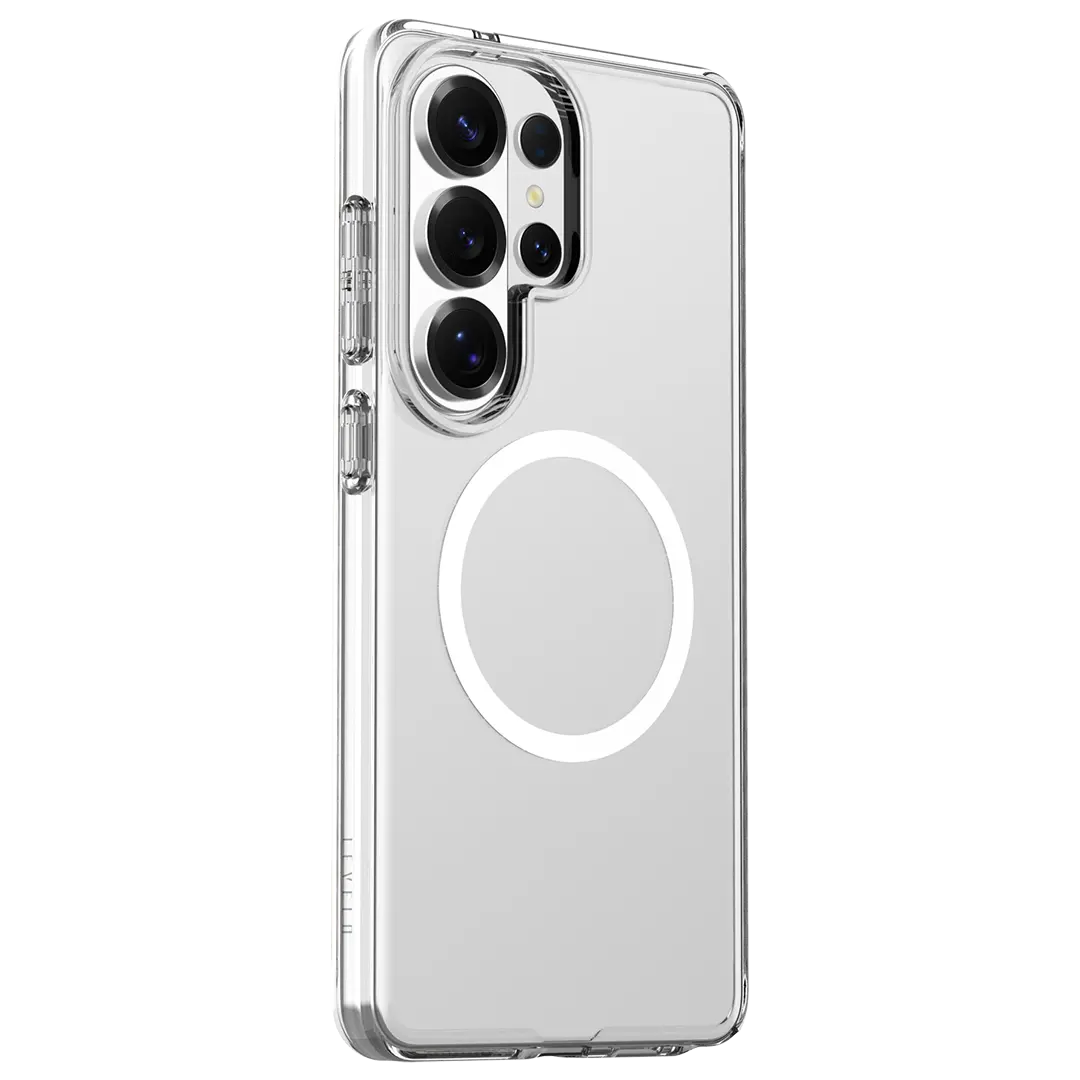 حافظة Levelo Allure MagSafe من PC Hard لـ S26 Ultra - شفاف