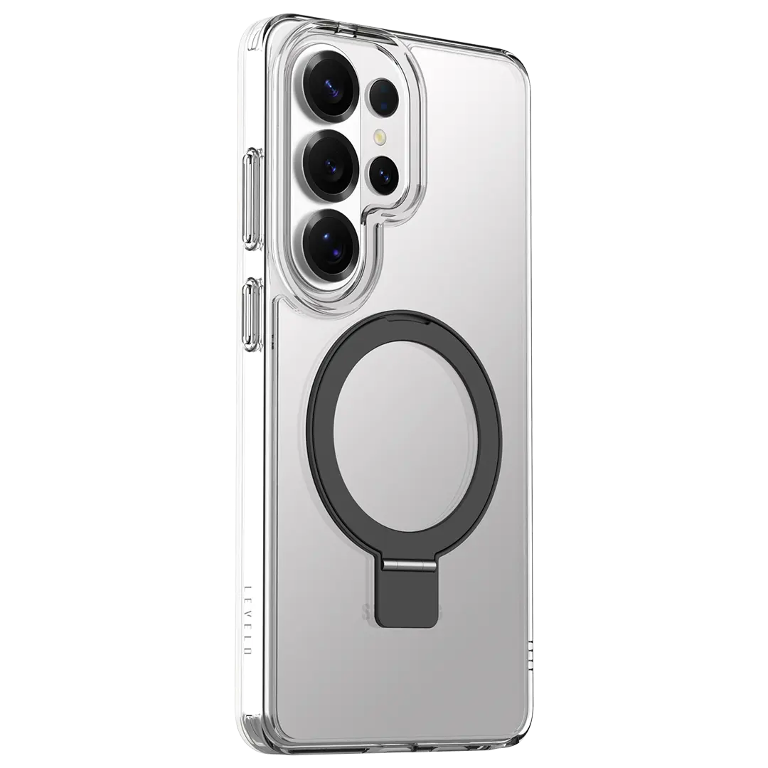 levelo Verona MagSafe Kickstand Hybrid Case for S26 Ultra