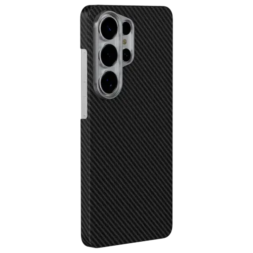 Levelo Sergei 1500D Aramid Fiber Case for S26 Ultra - Black - product