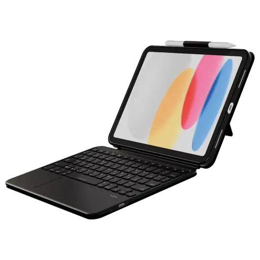 [LVLARLTBKCA16BK] Levelo Aerolite Portable Handbag Keyboard Case for iPad 10.9" 10th Generation & iPad A16 11" 11th Generation - Black