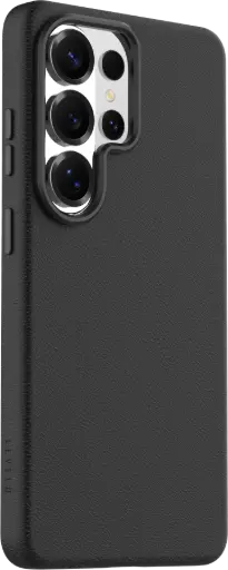 [LVLPRUMCS26UBK] levelo Preu Full-leather Magsafe Case - Black