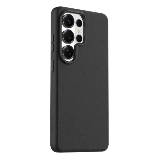 [LVLPRUMCS26UBK] levelo Preu Full-leather Magsafe Case for S26 Ultra - Black