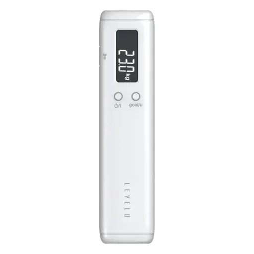 [LVLARIXLSWH] Levelo Arix Digital Luggage Scale with Built-In Flashlight - White