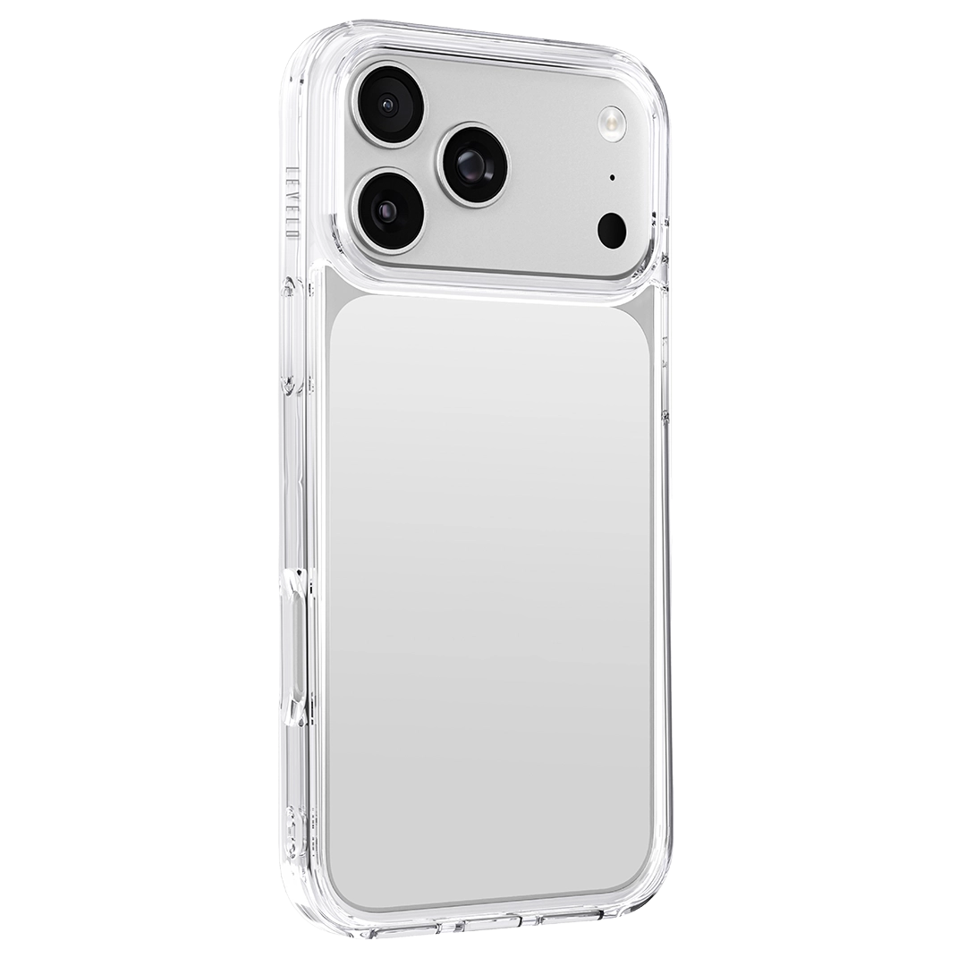 Levelo Clara Clear Case for iPhone 18 Pro & Pro Max - Clear