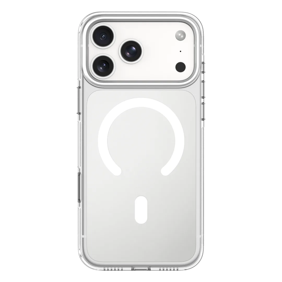 Levelo Allure MagSafe Hard Case for iPhone 18/17 Pro / Pro Max - Clear