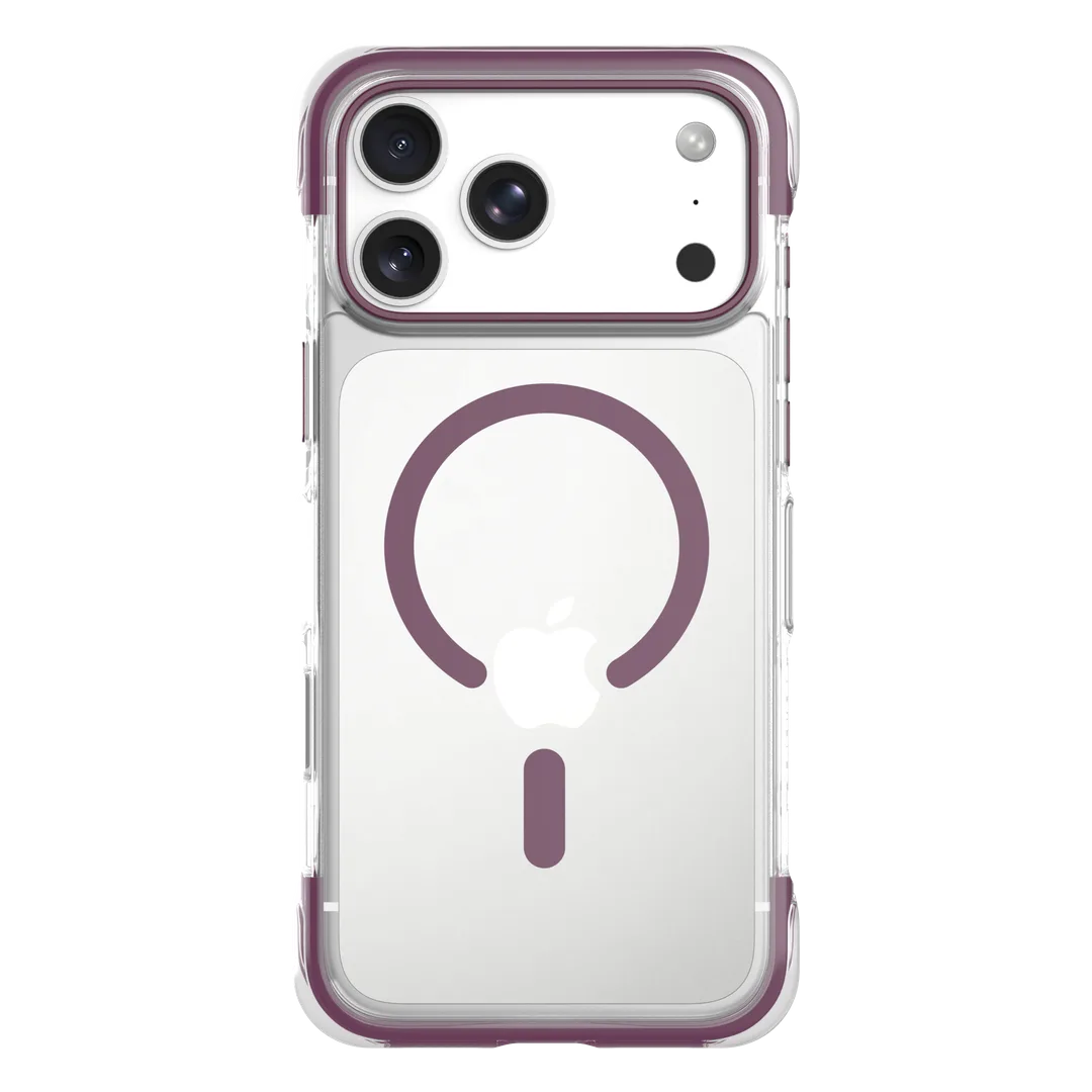 Levelo Tucson MagSafe Bumper Case with 360° Airbag Protection for iPhone 18/17 Pro/Pro Max