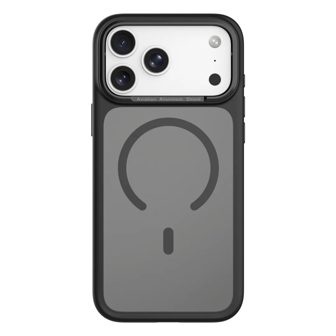 Levelo Tapa MagSafe Case with Metal Camera Ring for iPhone 18/17 Pro / Pro Max