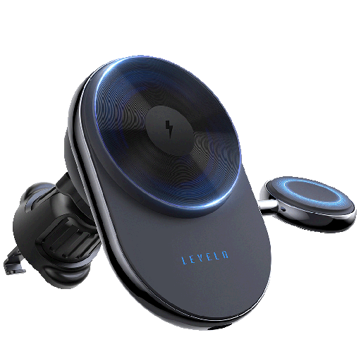 [LVLS21WCBK] Siena 2 In 1 Wireless Car Charger