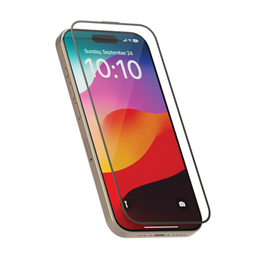 Levelo Full Screen Soft Edge Twice-Tempered Glass for iPhone 15 Series