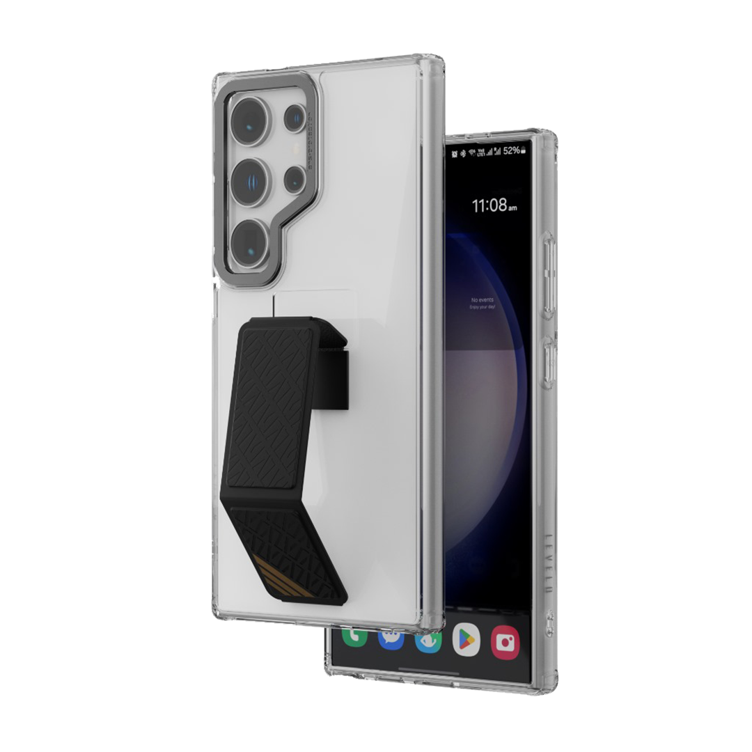 Levelo Morphix Clara Case For Samsung S24 Ultra - Black