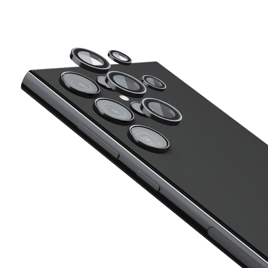 Levelo Quint Camera Lens For Samsung S24 Ultra - Black
