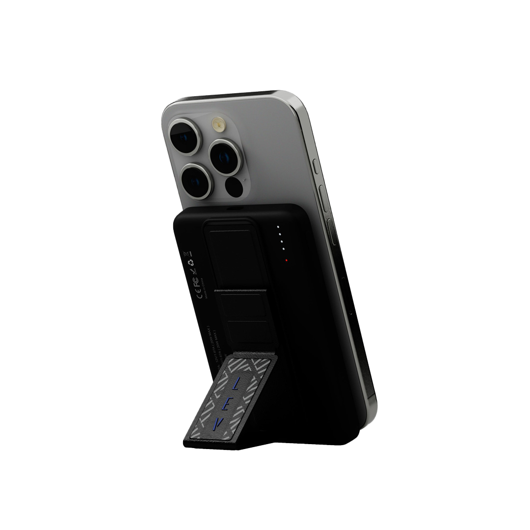 Levelo Seoul Magsafe 5000mAh Power Bank - Black