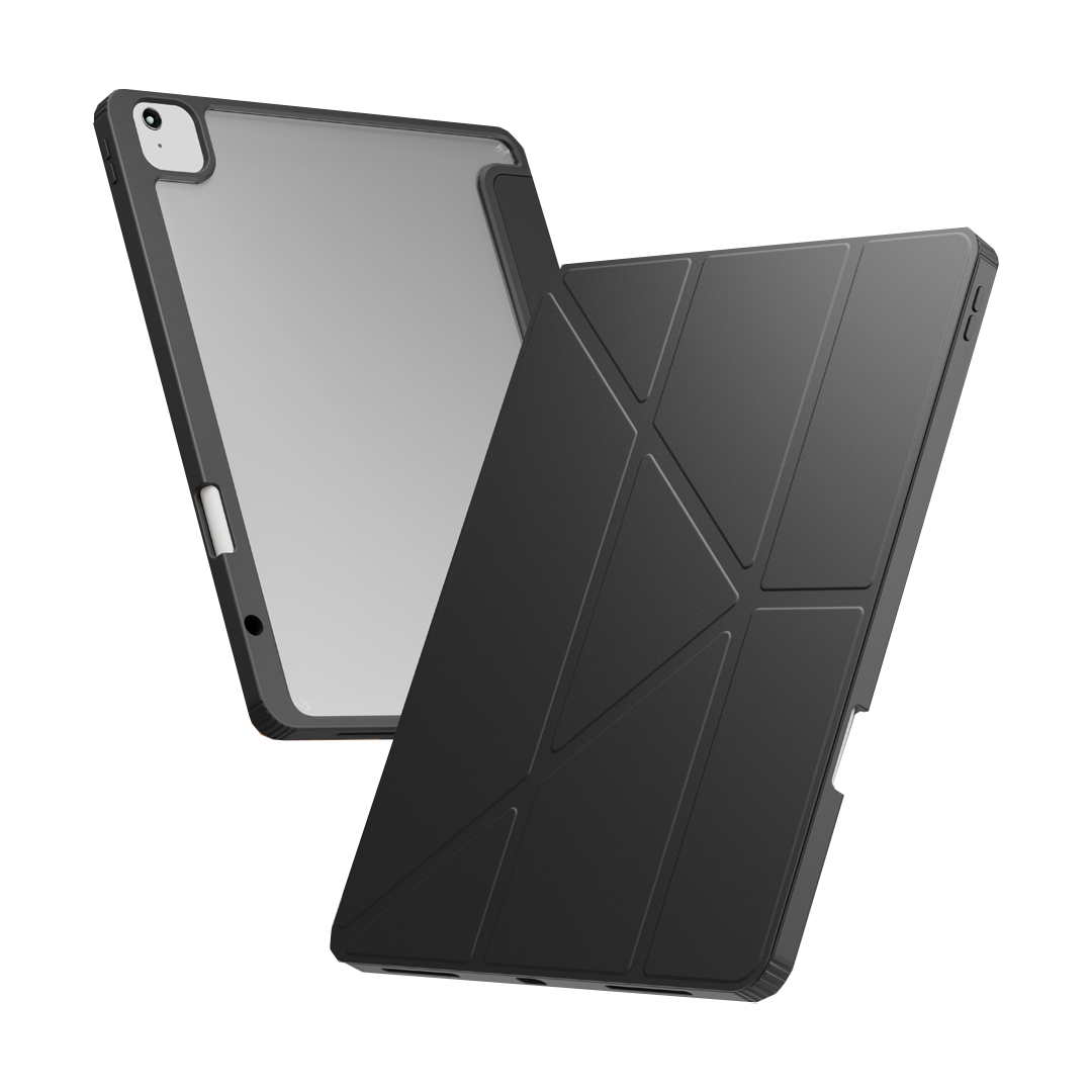 Levelo Conver Clear Back Hybrid Case for 2024 iPad Series