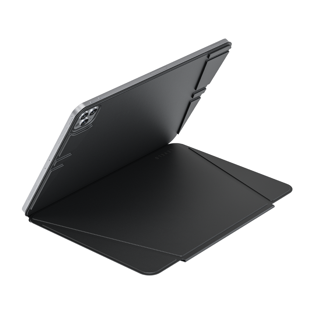 Levelo Luxora Folio Case for iPad Series - Black