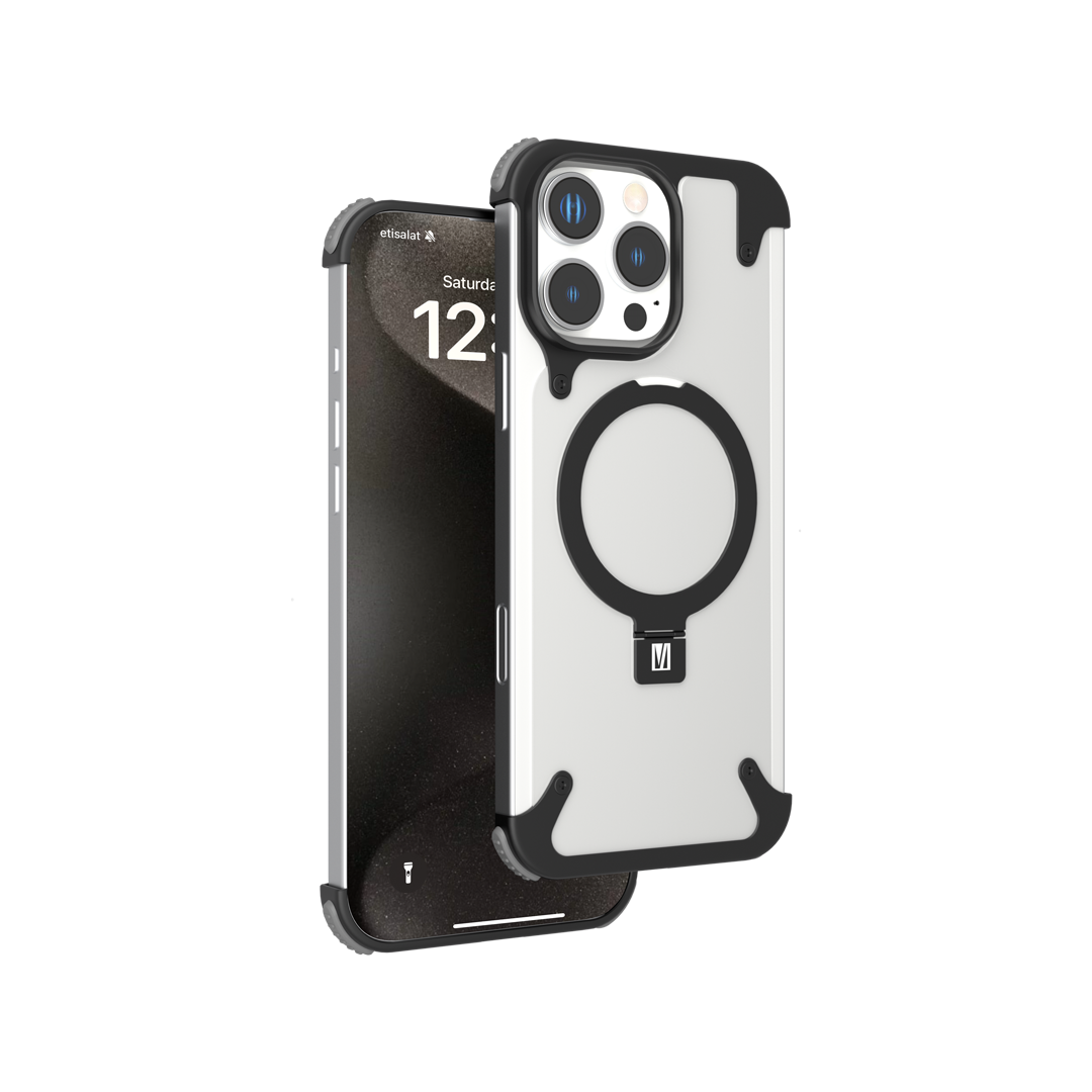 Levelo Metallo Aluminum Bumper Case - Black