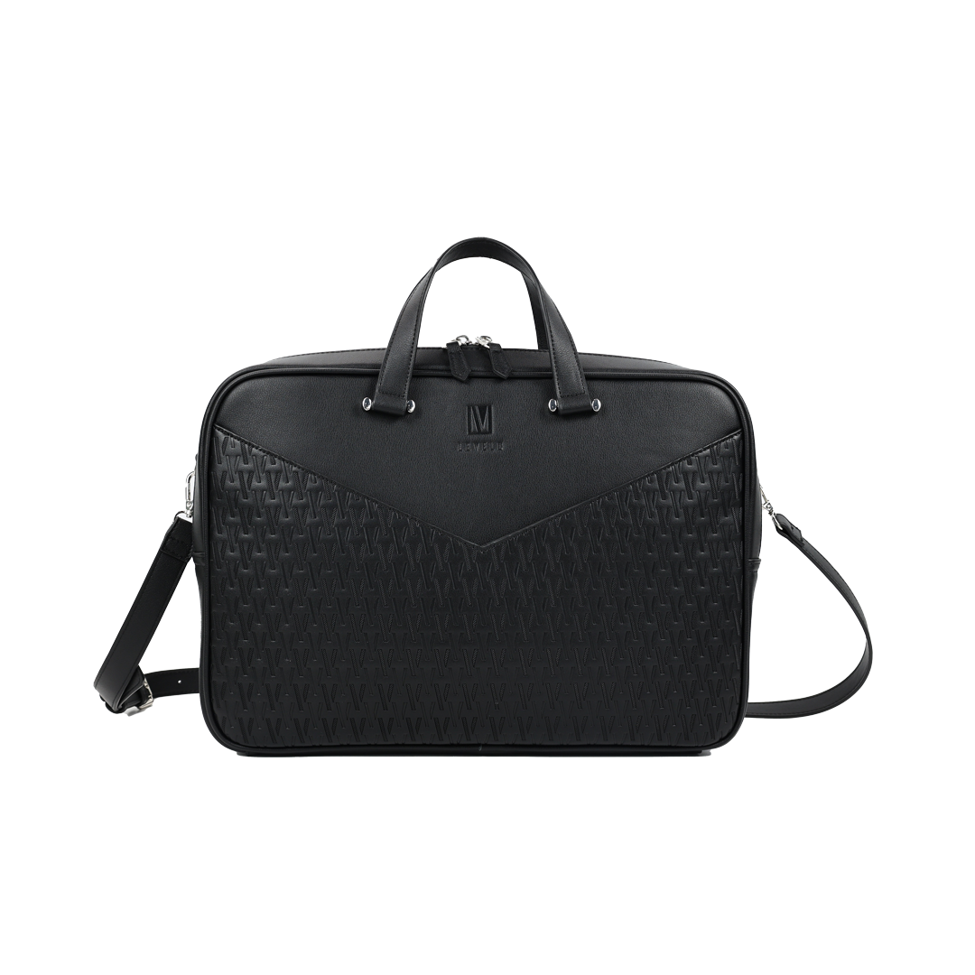 Levelo Luxe 16" Laptop Sleeve - Black