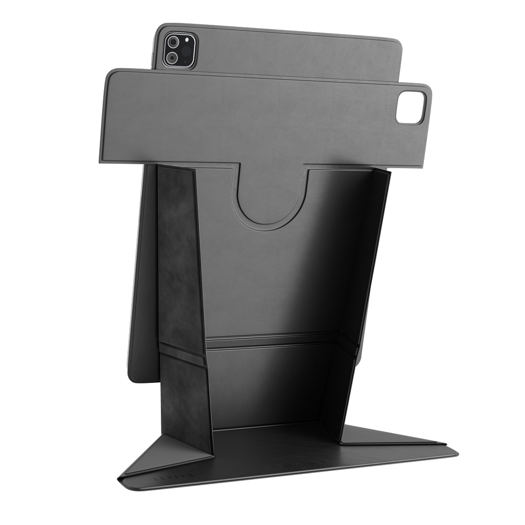 Levelo Elegante Folio Case for iPad Pro 11"/13" - Black