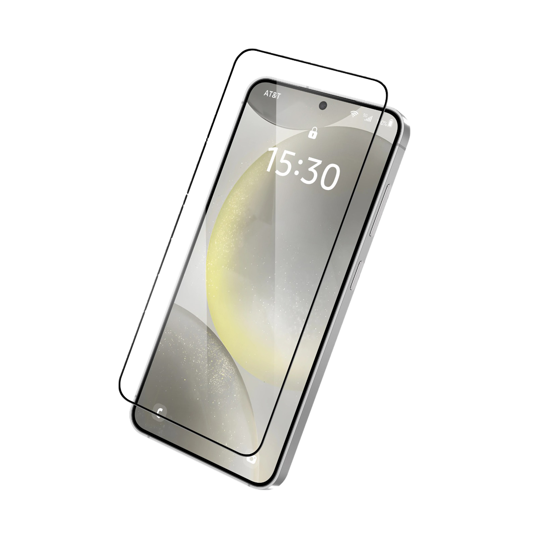 Levelo 2.5D Silk Print High Silicone Aluminum Glass for Samsung S25 Series