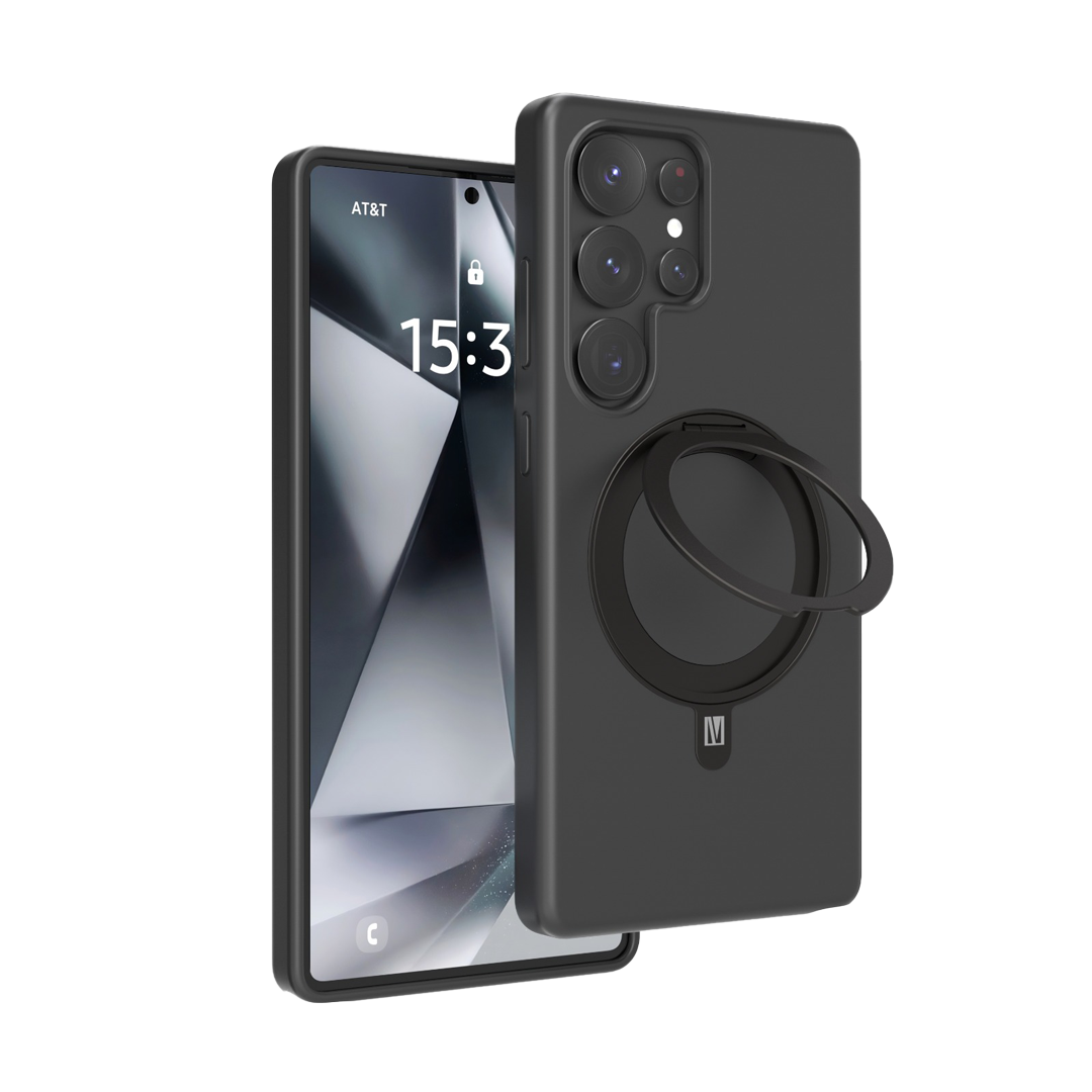 Levelo Iris Pro MagSafe Liquid Silicone Case for S25 Ultra