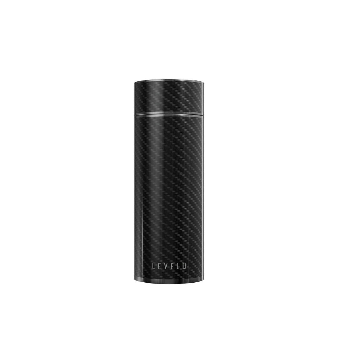 Levelo AeroFiber 350ML Carbon Fiber Bottle - Black