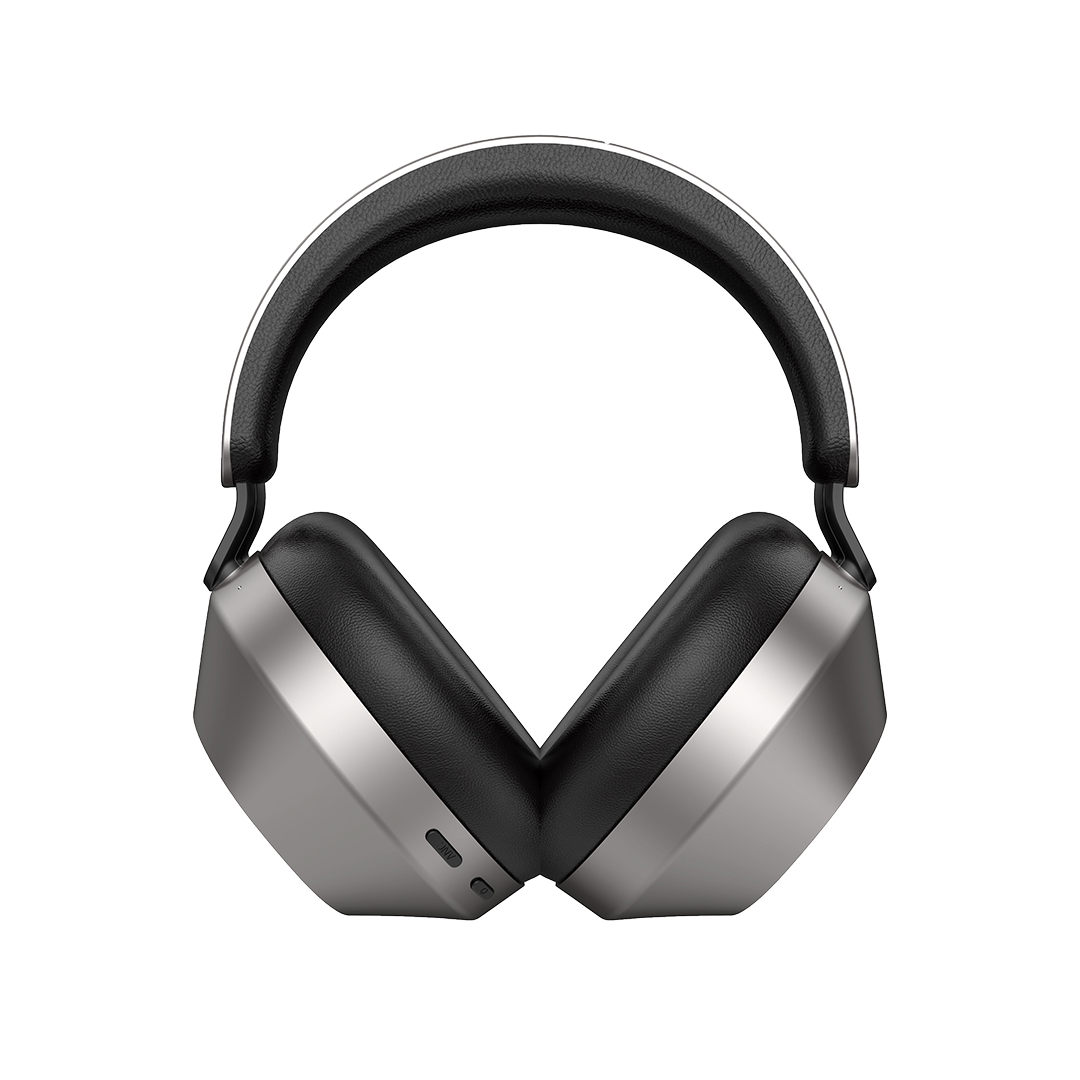 Levelo SoundMaster Hybrid ANC Headphones With Smart Touch Panel - Dark Grey