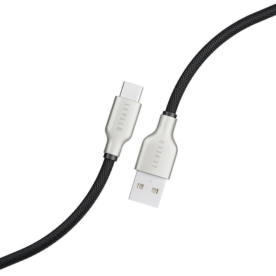 Levelo USB-A To USB-C MFi  1.1m Cable