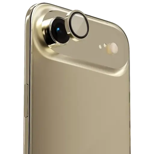 [LVLLCUNOL17AGLD] Levelo LucentUno Lens Protector for iPhone 17 Air - Gold