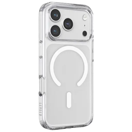 Levelo Clara MagSafe Clear Case for iPhone 17 Series - Transparent